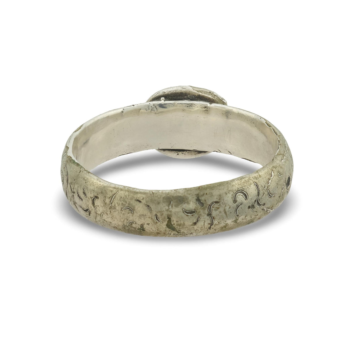 Victorian Sterling Silver Buckle Ring