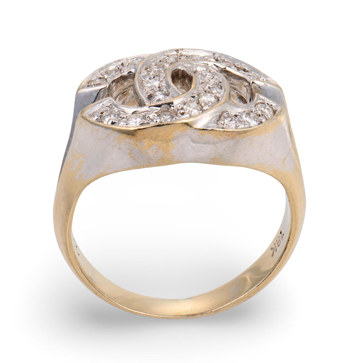 CHANEL Estate 18k Diamond Ring