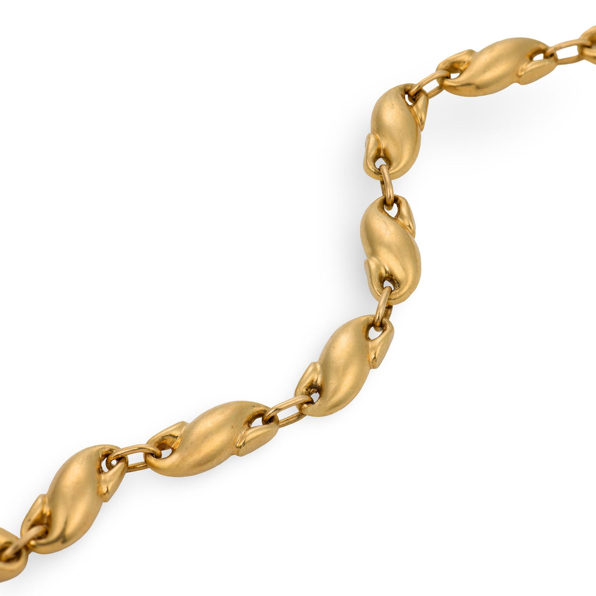 ELSA PERETTI for TIFFANY & CO. Estate Spanish 18k "Seahorse" Link Bracelet