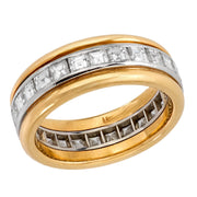 Estate 18k Diamond Eternity Band