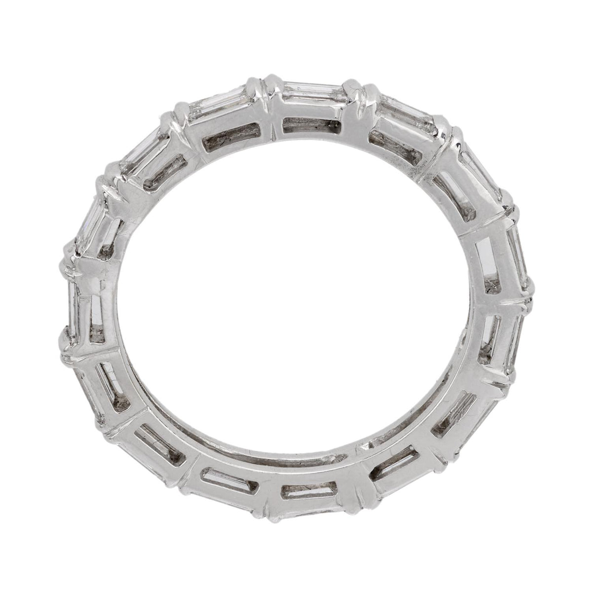 Estate 18k Diamond Eternity Band