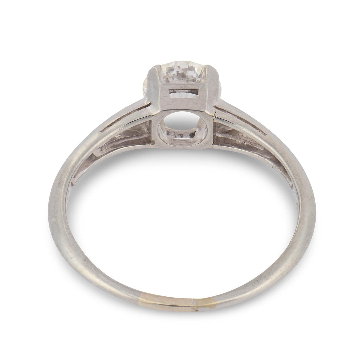 JABEL Retro 18k Diamond Engagement Ring .80ct