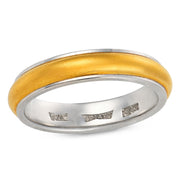 TIFFANY & CO. Estate 24k/Platinum Wedding Band