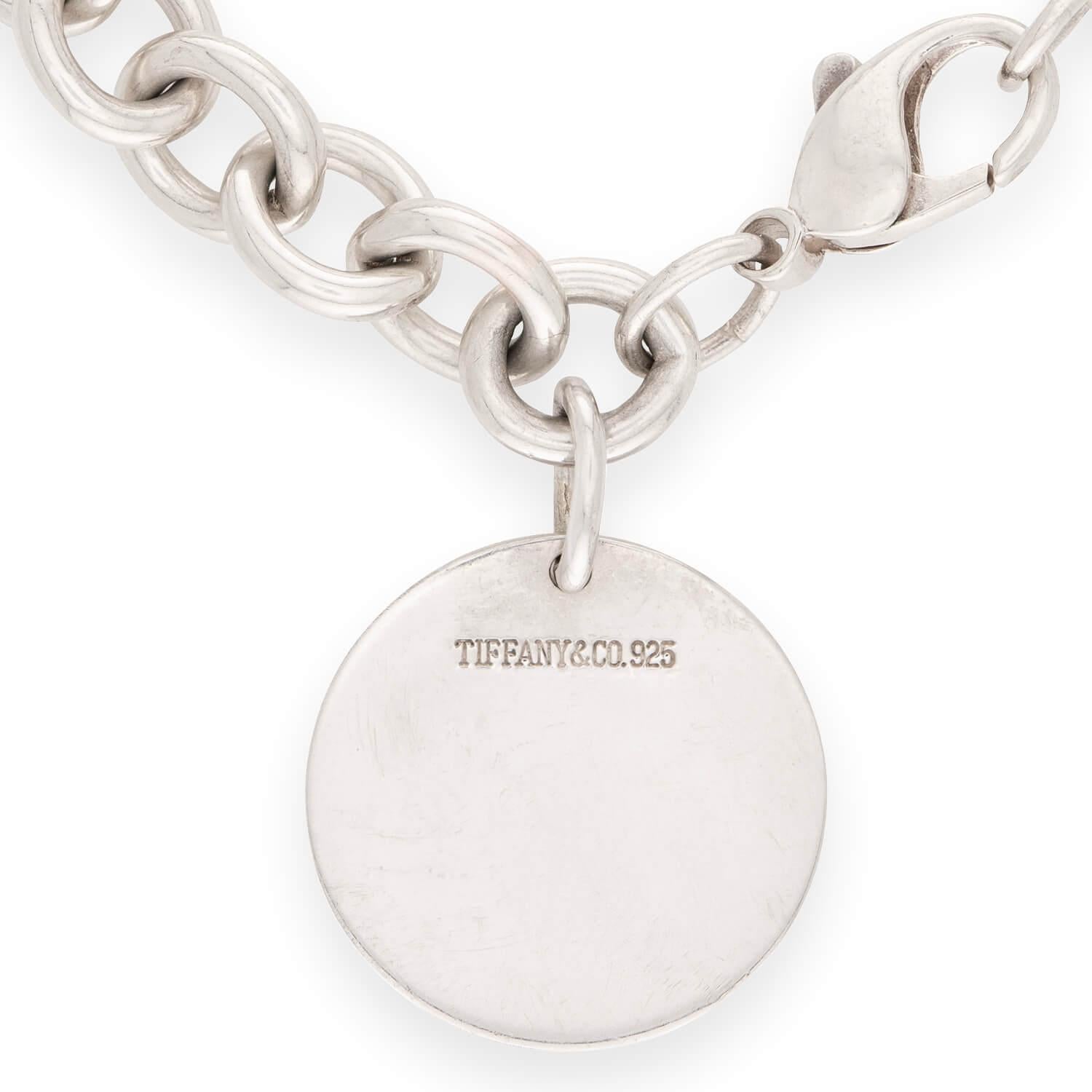 TIFFANY & CO Estate Sterling Silver "Return to Tiffany" Bracelet