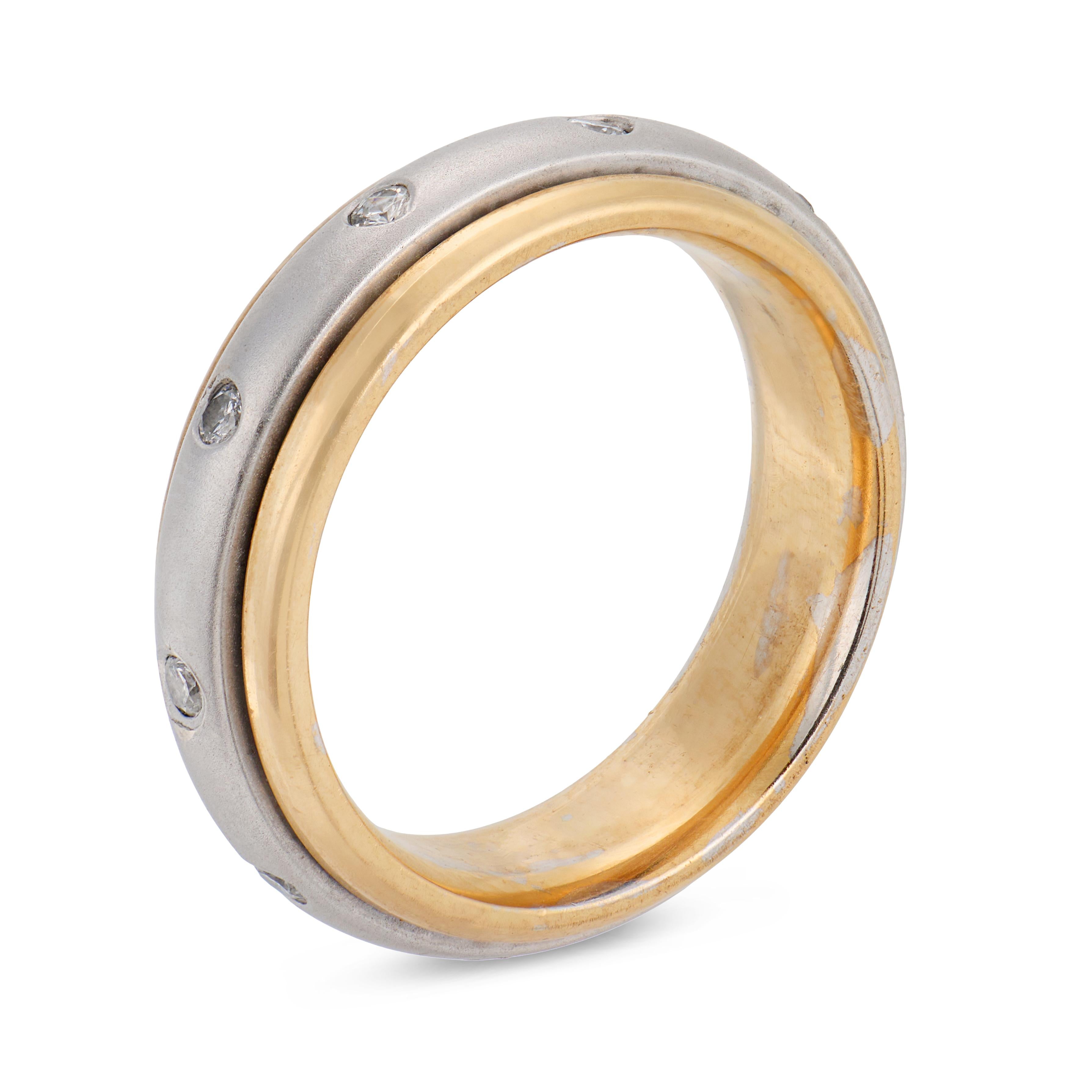 Estate 14k Diamond Band