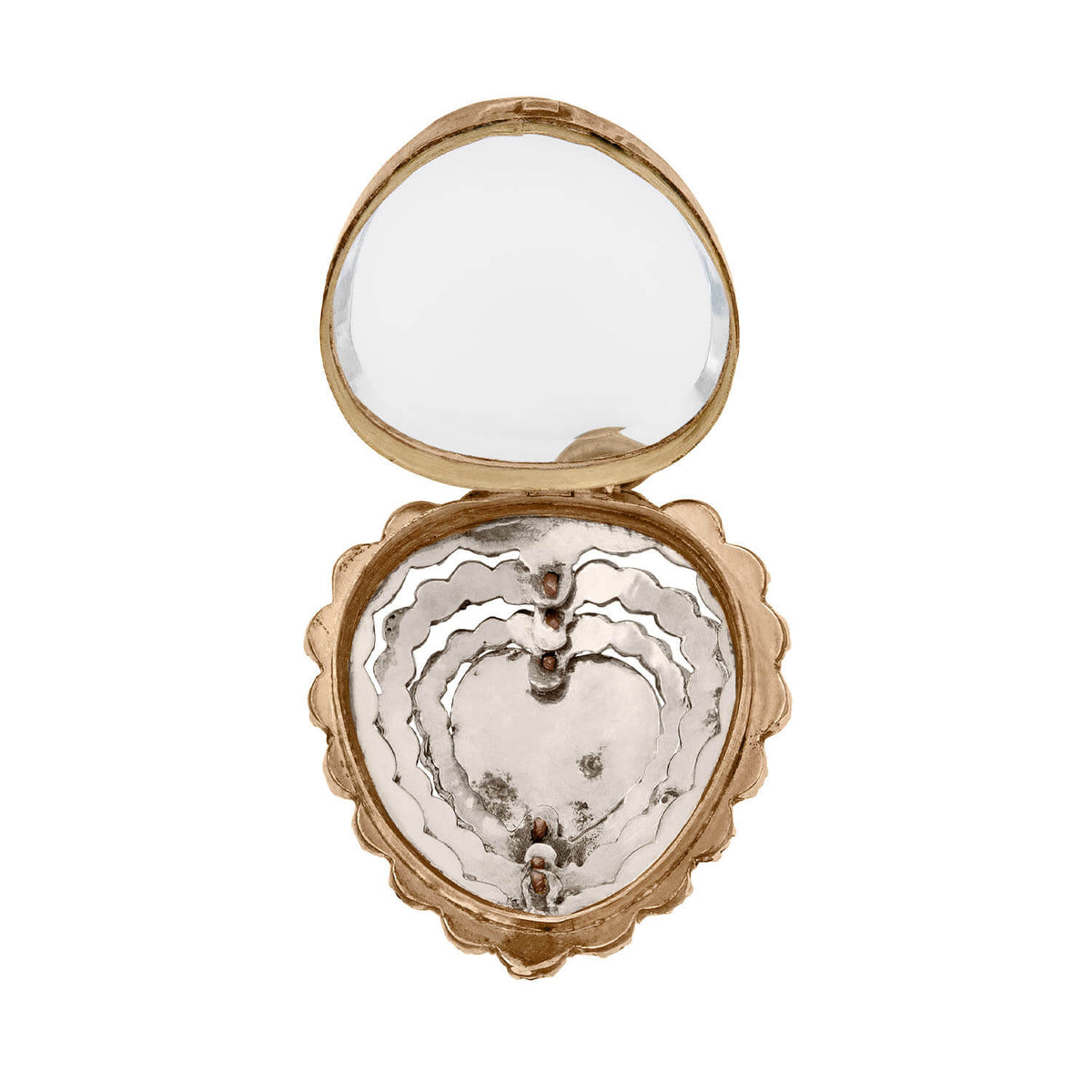 Victorian 9k Bohemian Barnet Heart Locket