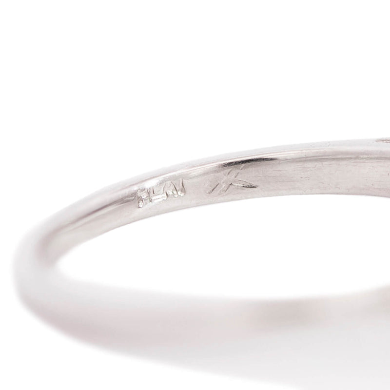 Art Deco Platinum Diamond Engagement Ring 1.43ctw
