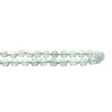 Vintage 14k Aquamarine Bead Necklace