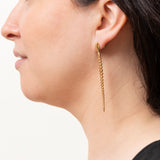 ELSA PERETTI for TIFFANY Estate 18k Snake Earrings