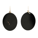 Victorian Jet + Quartz Scarab Pendant and Earrings Set