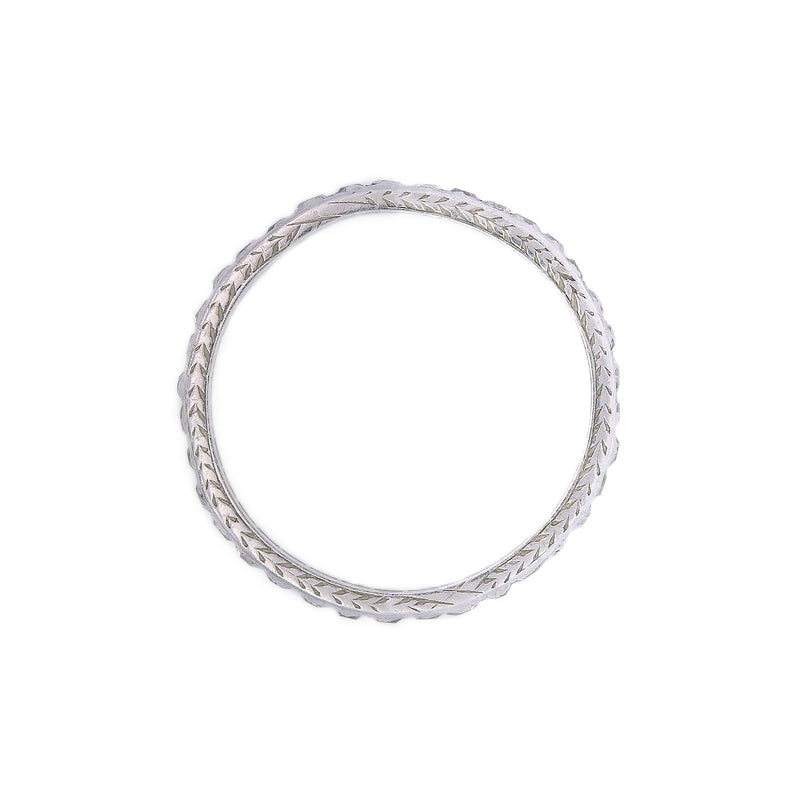 Edwardian Platinum Diamond Eternity Band