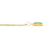 Retro 18k Jade Pendant Necklace
