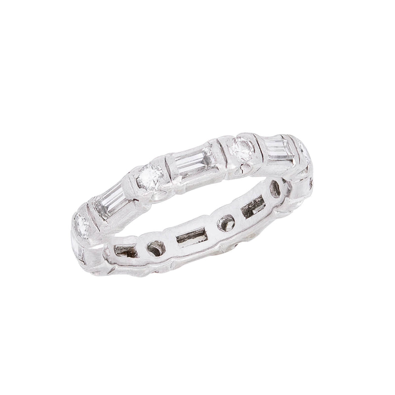 Estate Platinum Diamond Eternity Band