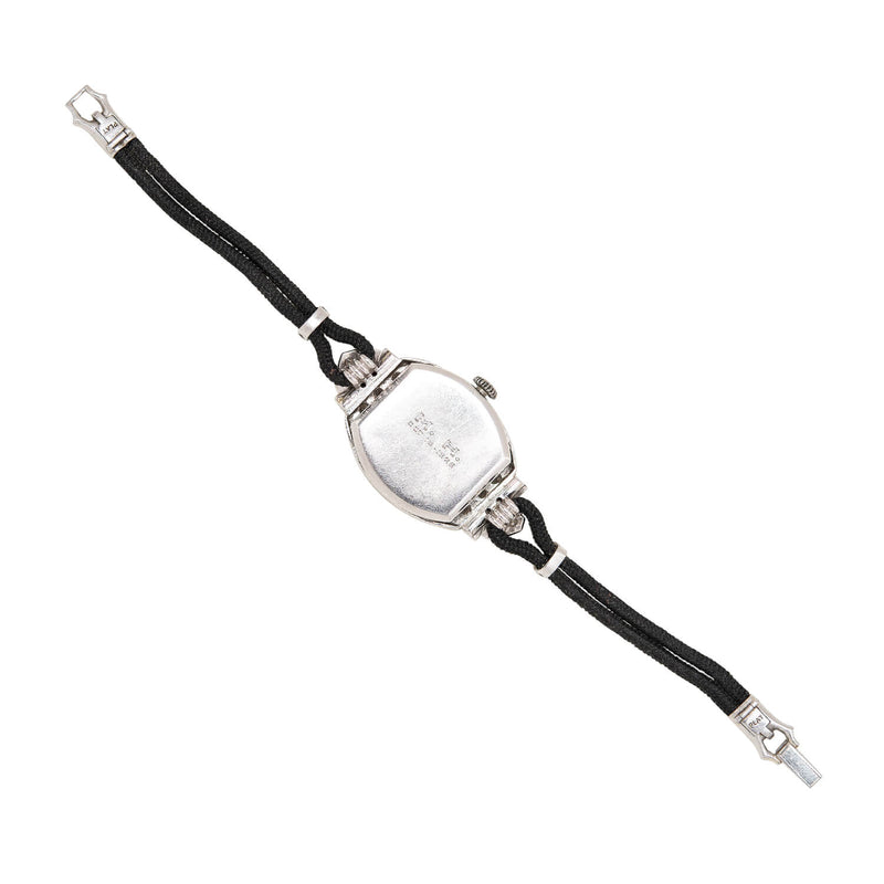 Marcus and Co. Art Deco Platinum Diamond Watch