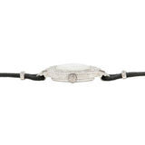 Marcus and Co. Art Deco Platinum Diamond Watch