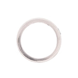 Vintage TIFFANY & CO. Platinum Diamond + Saphire Eternity Band