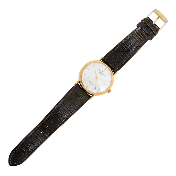 International Watch Co. Schaffhausen Estate 18K Portofino Watch with Lizard Band