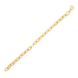 Estate 14k Paperclip Link Bracelet 8.5g