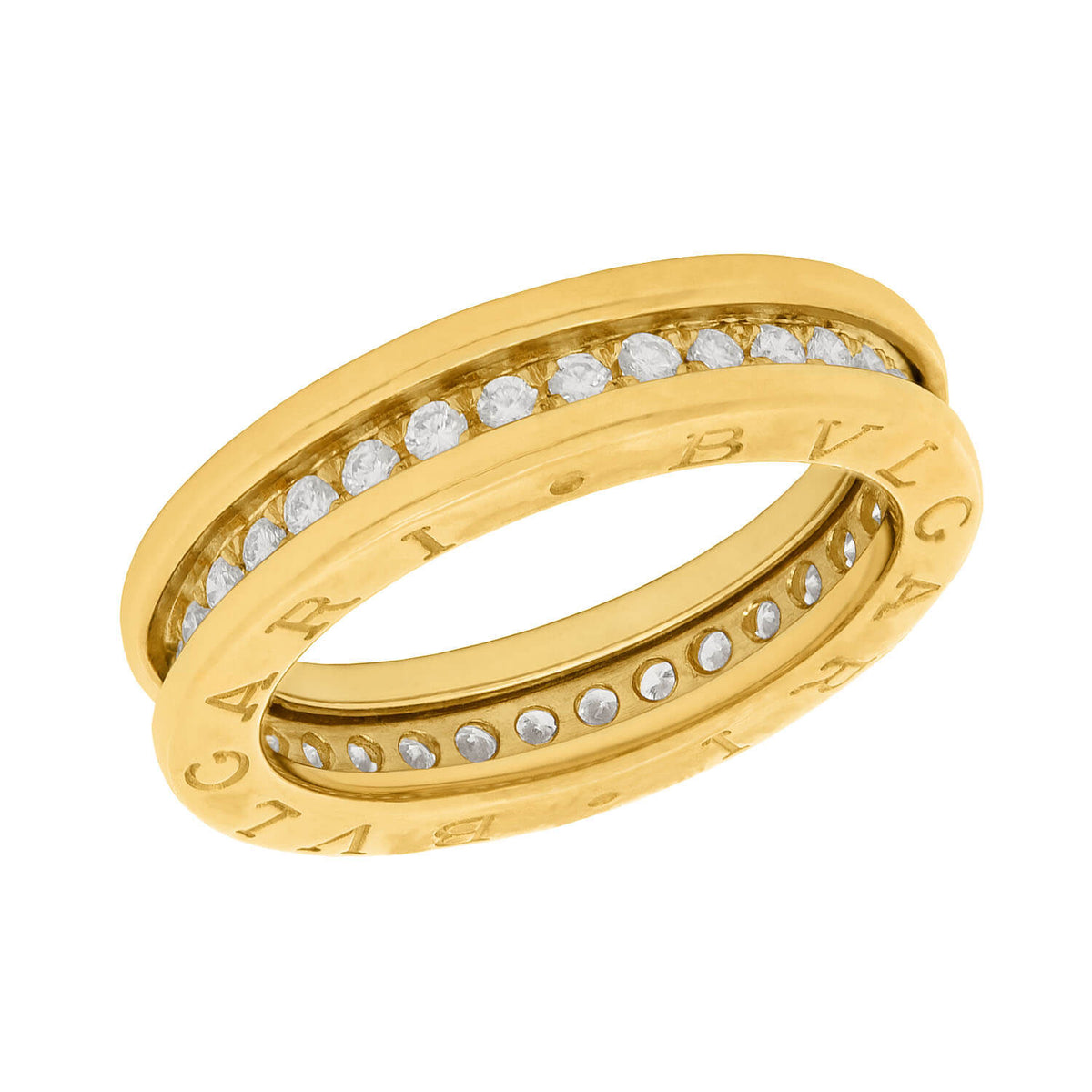 BULGARI Estate 18k Diamond Eternity Band