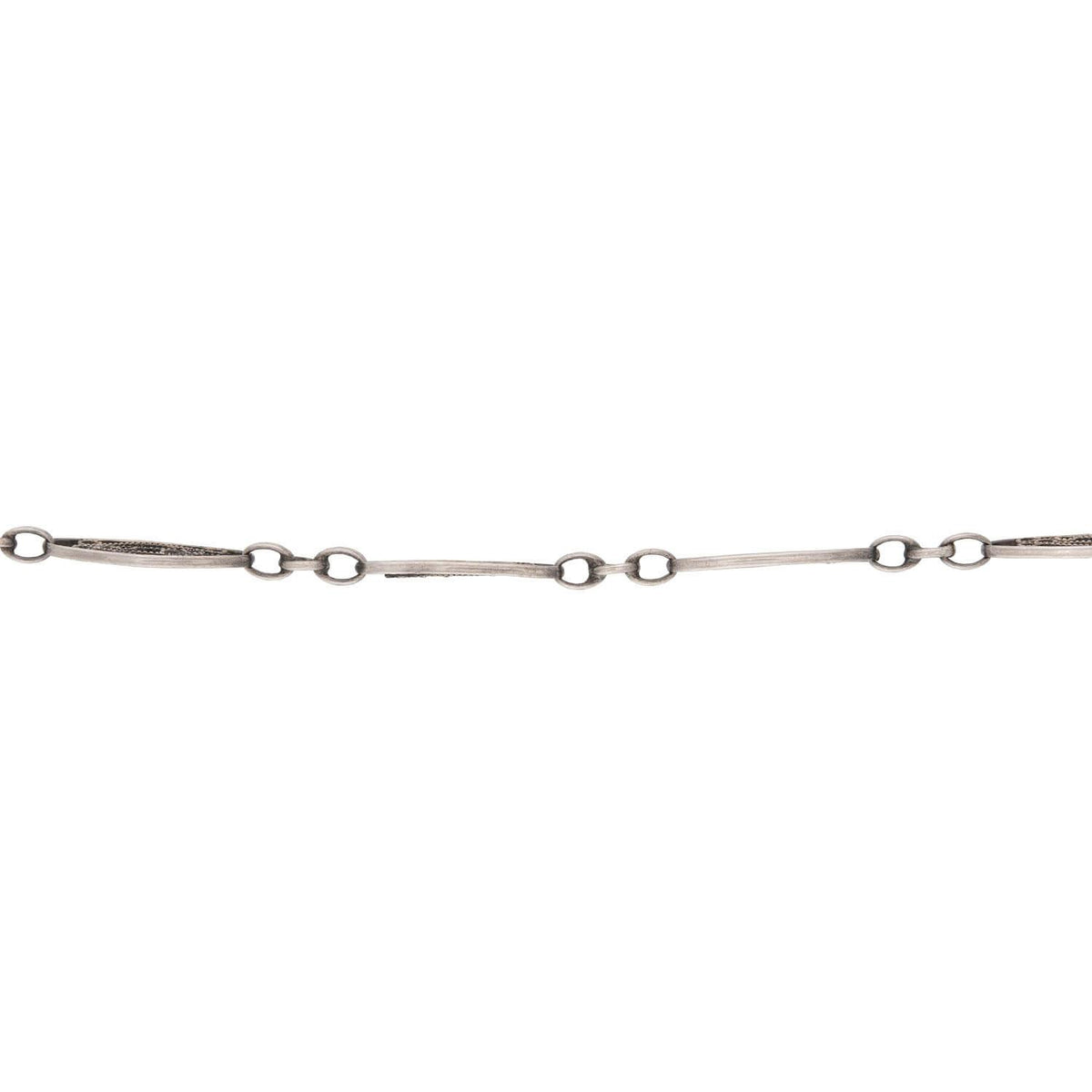 Victorian Sterling Silver Chain 52"