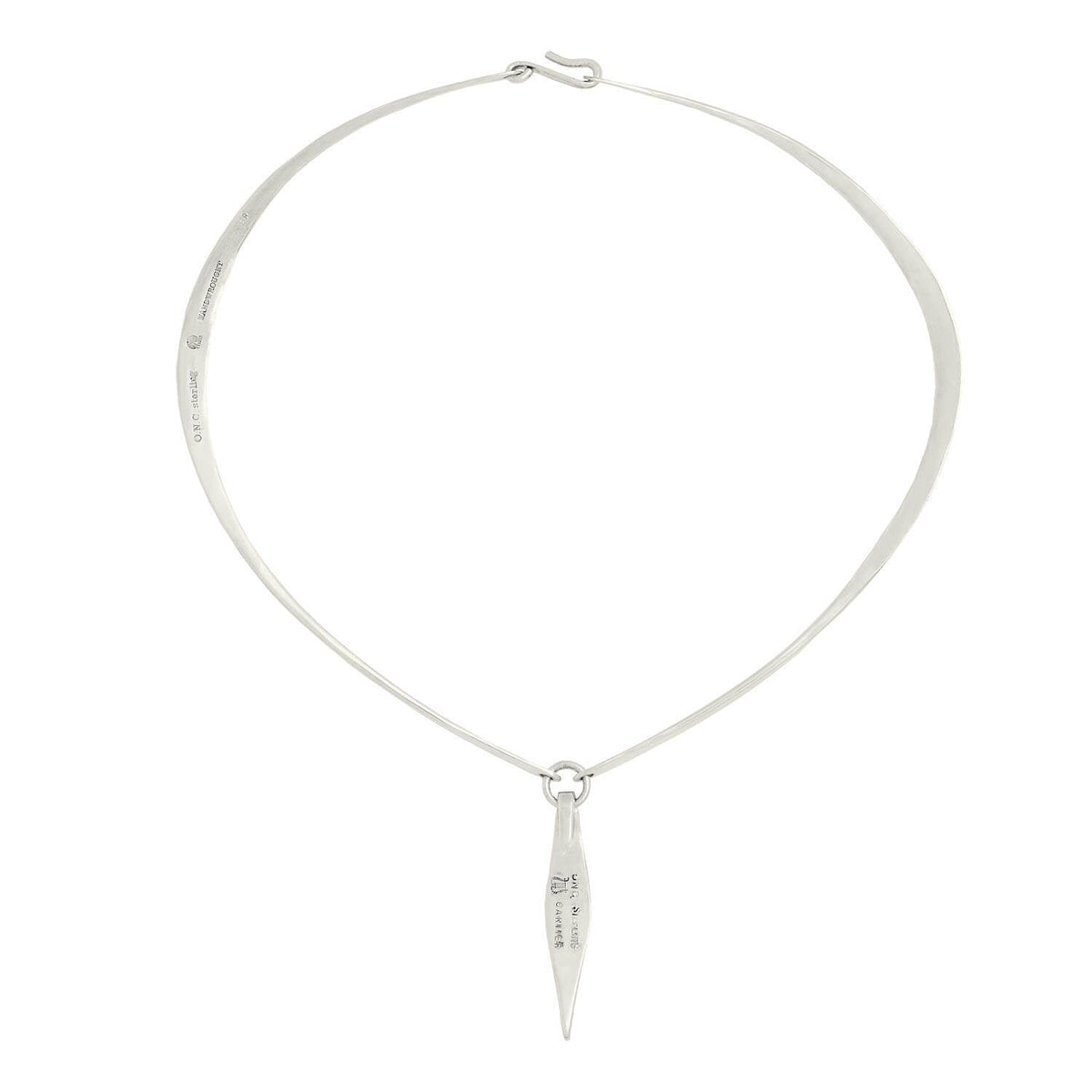 OLD NEWBURY CRAFTERS for CARTIER Vintage Sterling Silver Choker Necklace