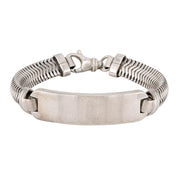 FORSTNER CHAIN COMPANY Vintage Sterling Silver ID Bracelet