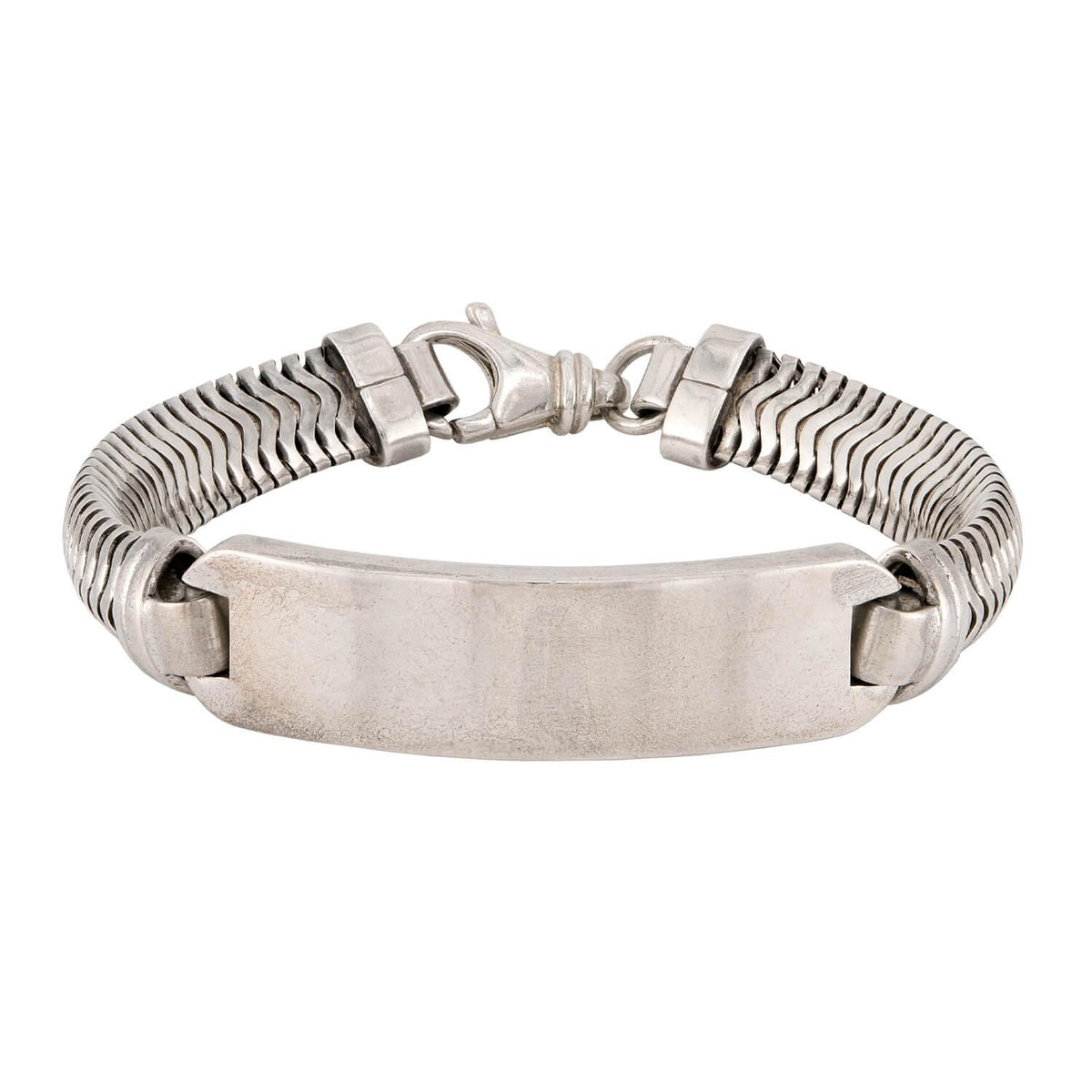 FORSTNER CHAIN COMPANY Vintage Sterling Silver ID Bracelet