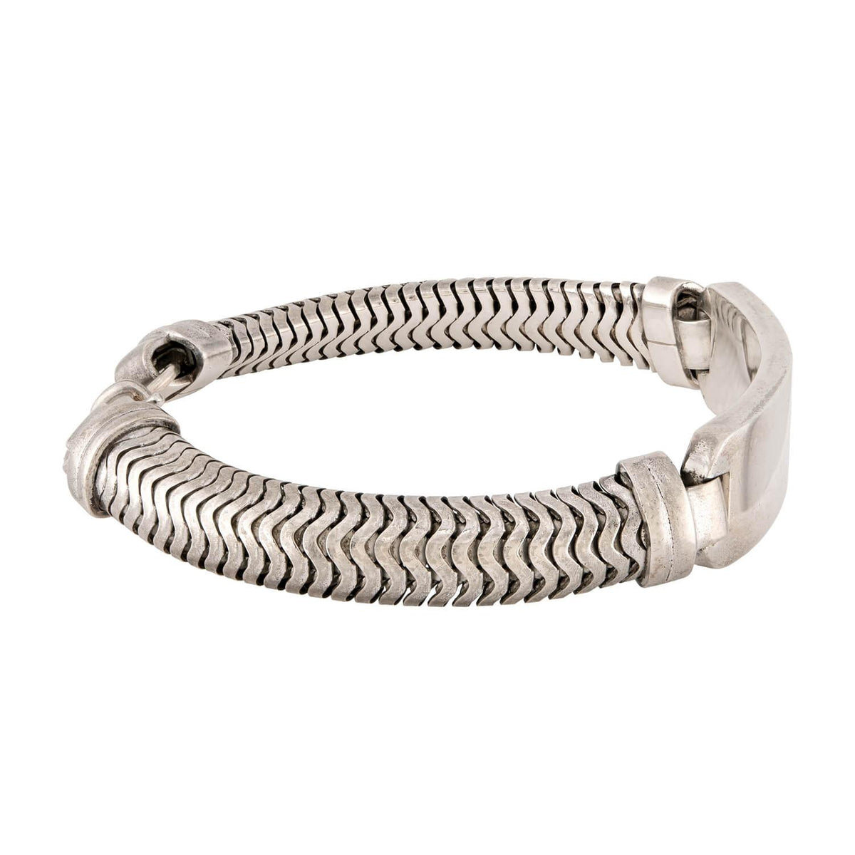FORSTNER CHAIN COMPANY Vintage Sterling Silver ID Bracelet