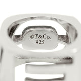 DONALD CLAFLIN for TIFFANY & CO Estate Sterling Silver Open LOVE Ring