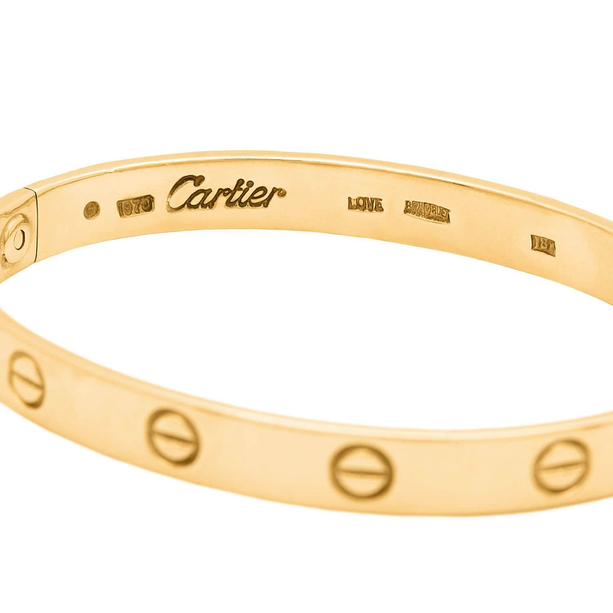 ALDO CIPULLO for CARTIER Vintage 18k Love Bracelet