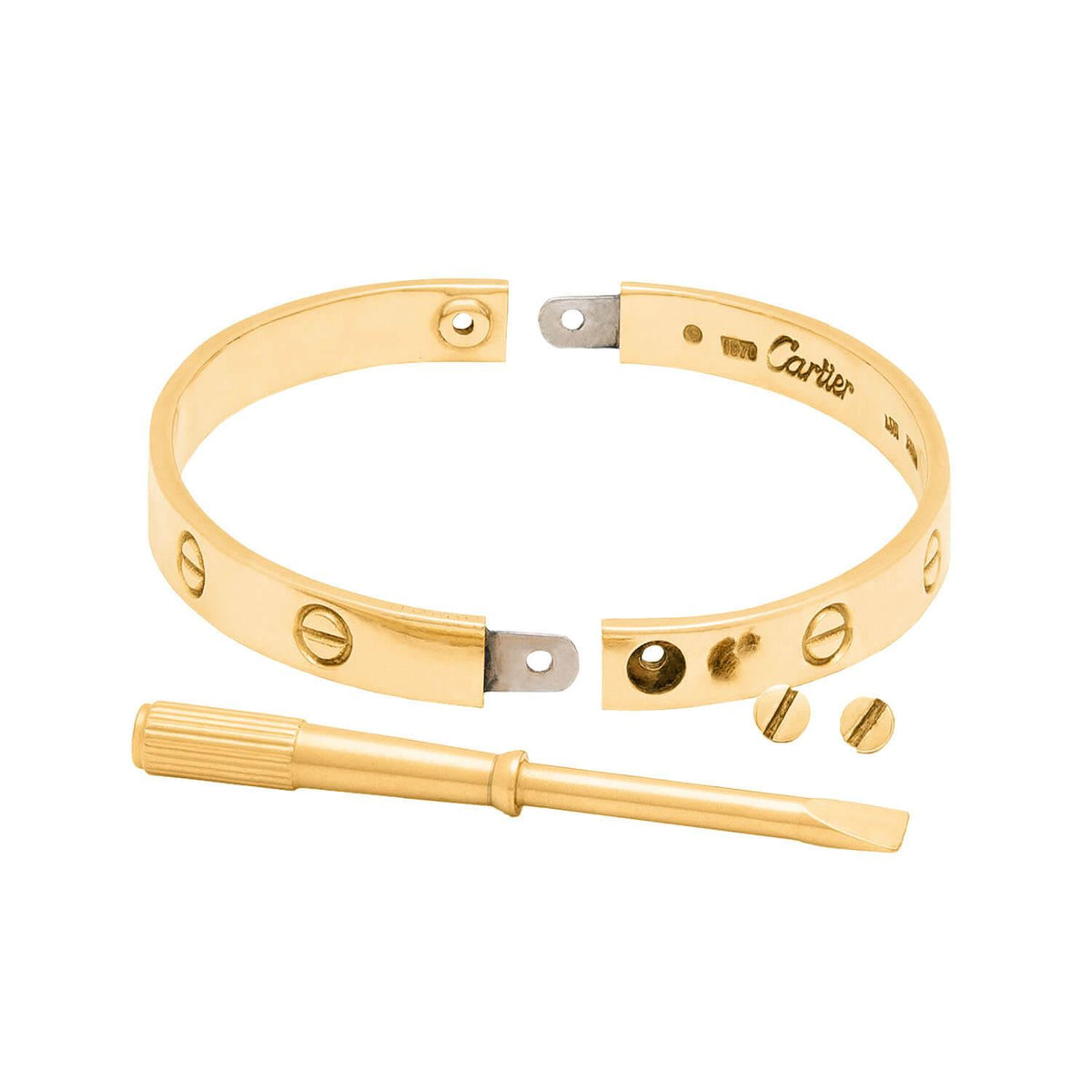 ALDO CIPULLO for CARTIER Vintage 18k Love Bracelet