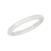 TIFFANY & CO. Estate Platinum Wedding Band