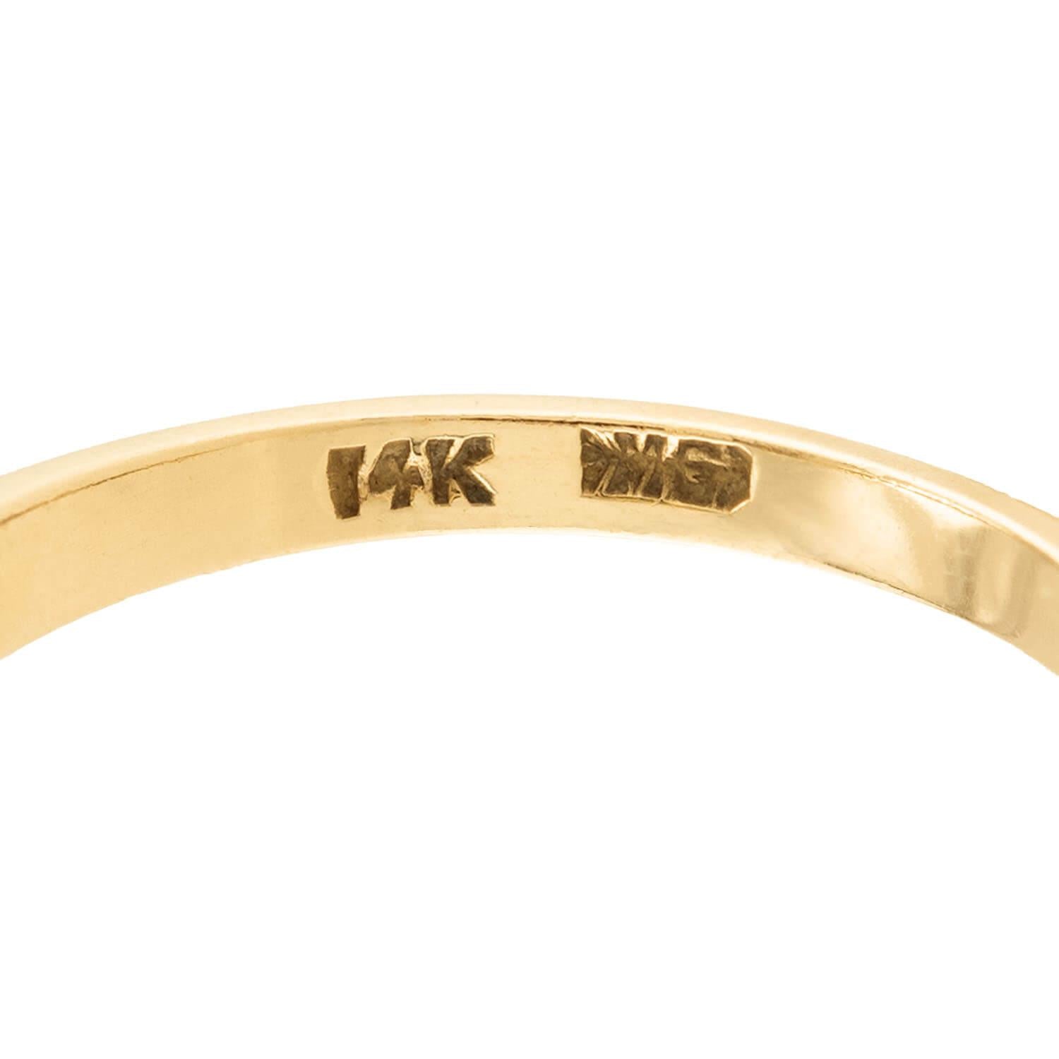 Estate 14k Turquoise Ring