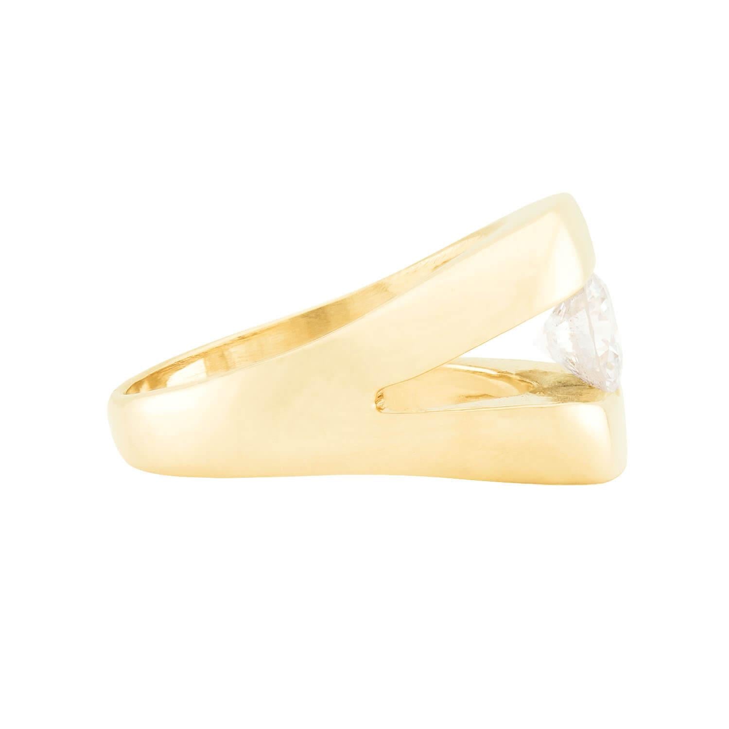 Estate 14k Diamond Ring .75ct