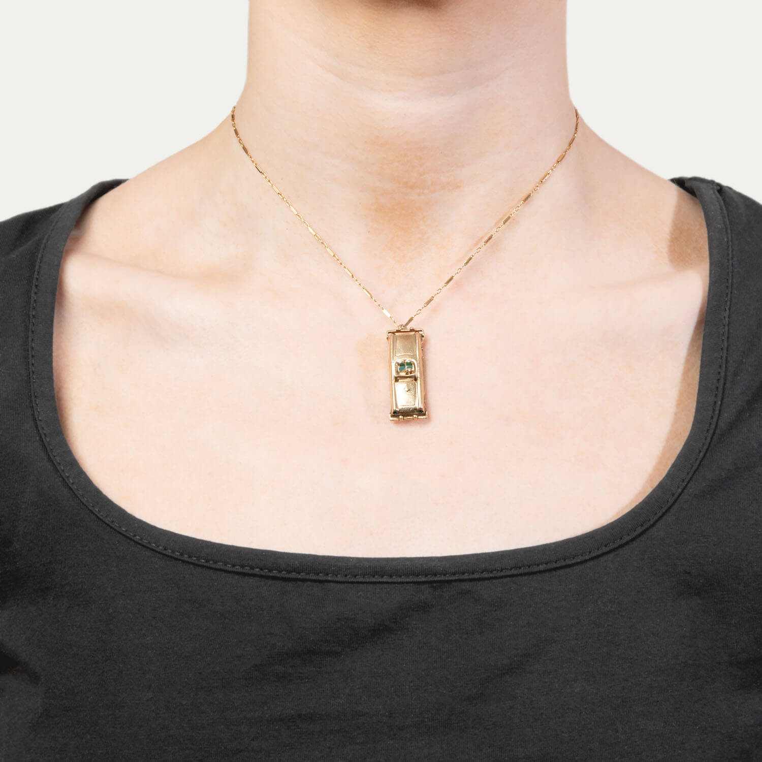 Retro 14k Convertible Pendant/Charm
