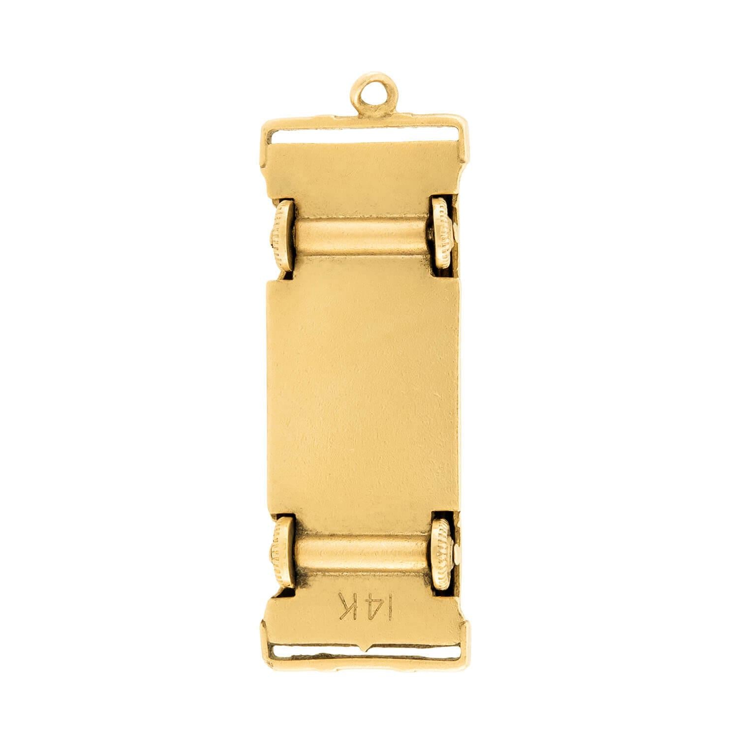 Retro 14k Convertible Pendant/Charm