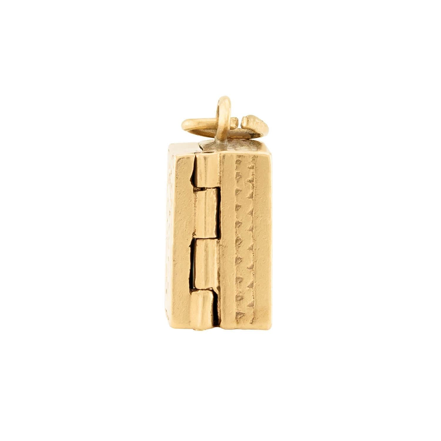 Victorian 14k "Hope Chest" Charm/Pendant
