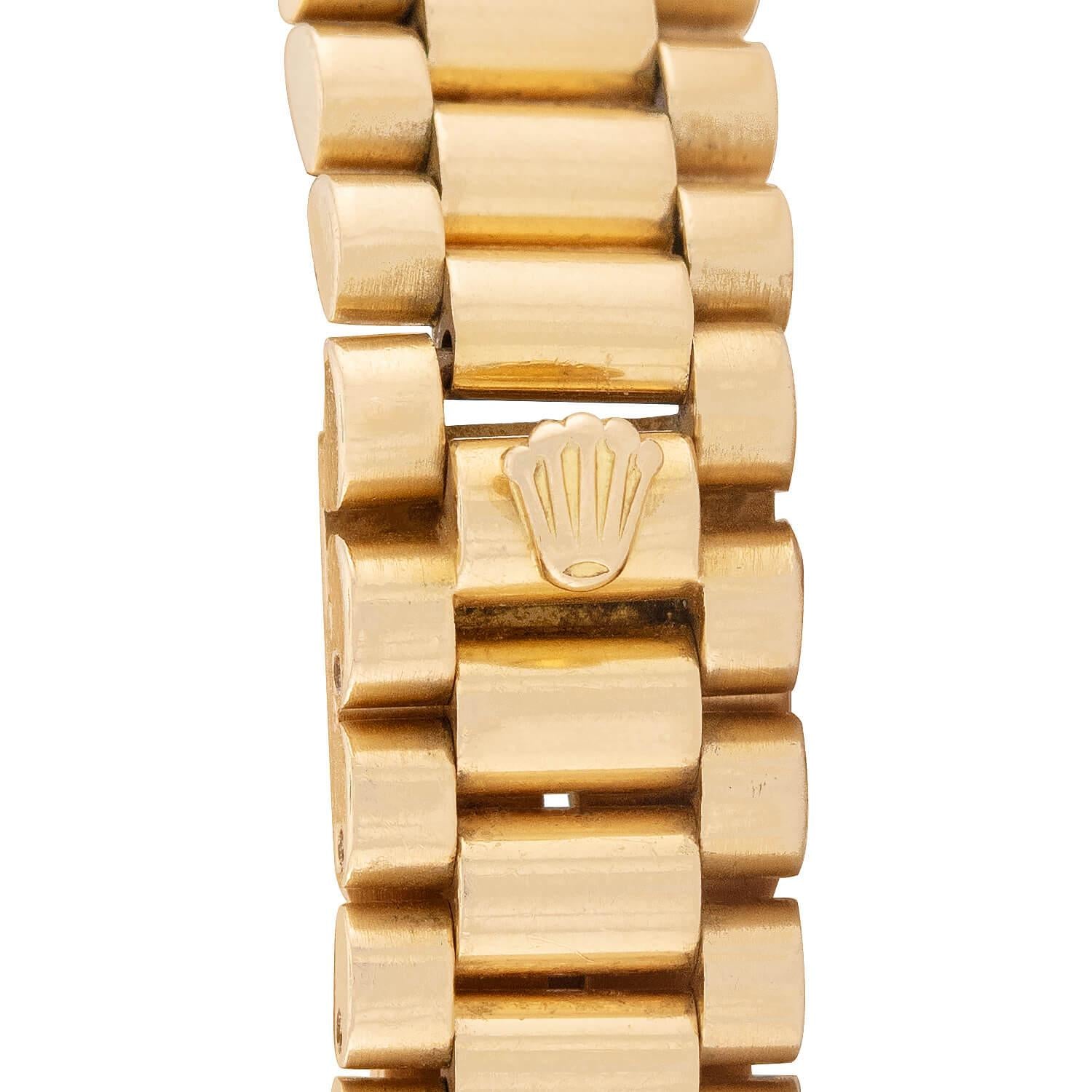 ROLEX Estate 18k Lady Datejust Wristwatch