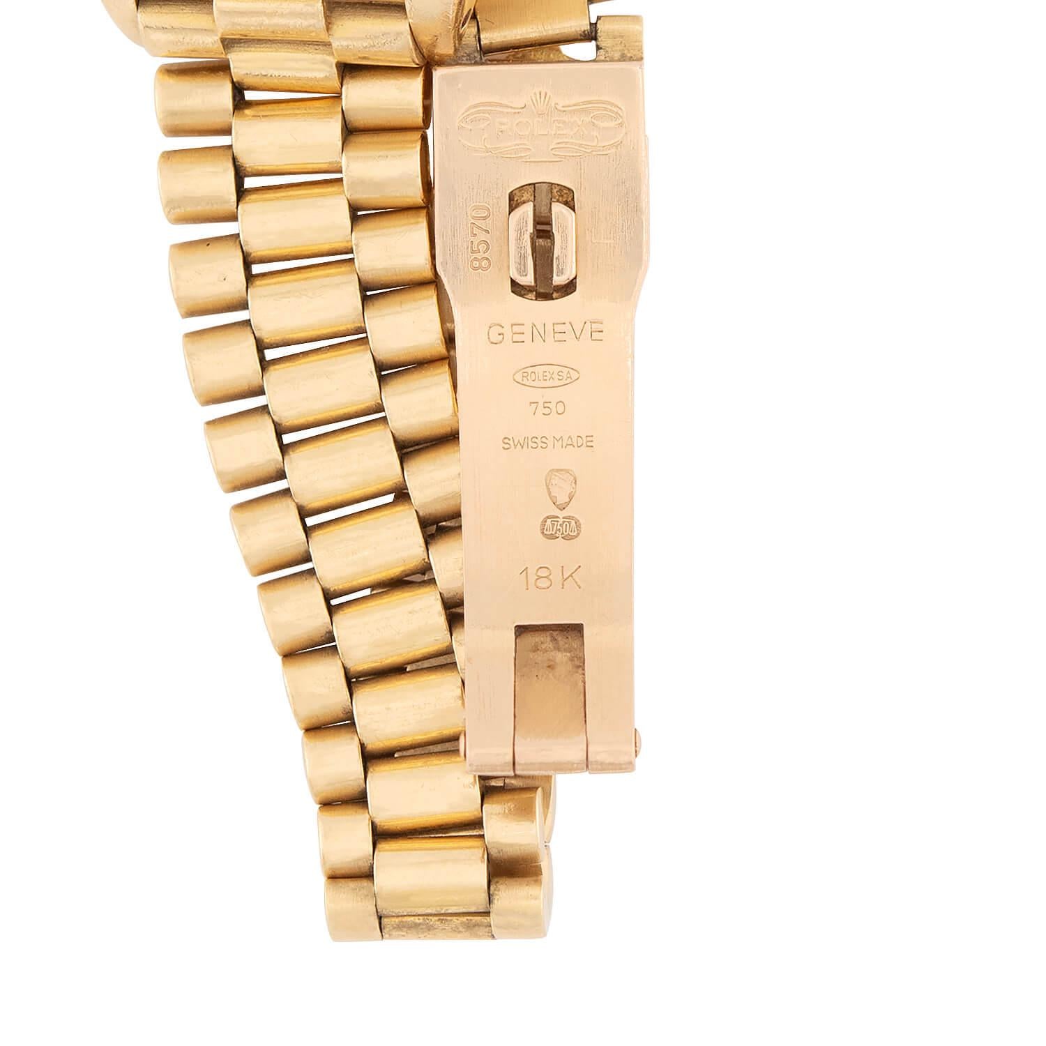 ROLEX Estate 18k Lady Datejust Wristwatch
