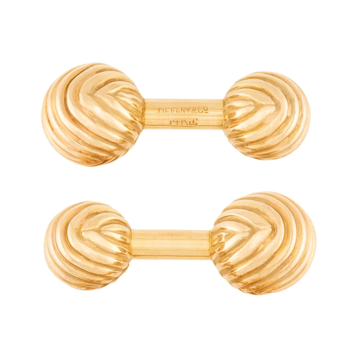 TIFFANY & CO. Estate 14k Cufflinks