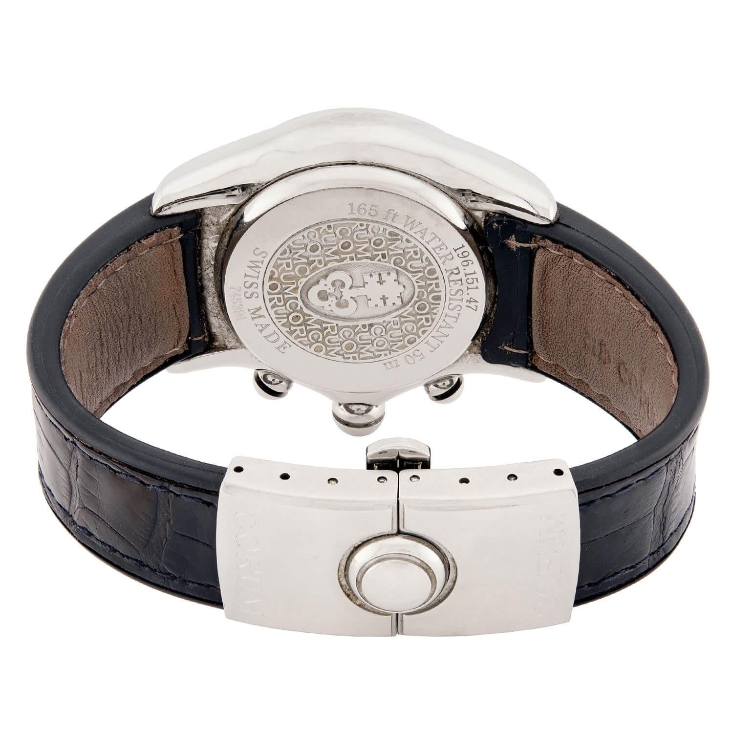 CORUM Estate Stainless Steel Diamond Ladies "Bubble Watch"