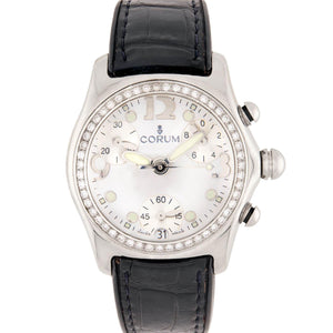 CORUM Estate Stainless Steel Diamond Ladies "Bubble Watch"