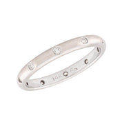 Estate 14k Diamond Band