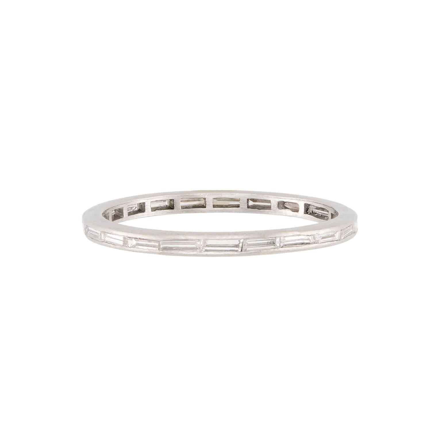 Estate Platinum Eternity Band