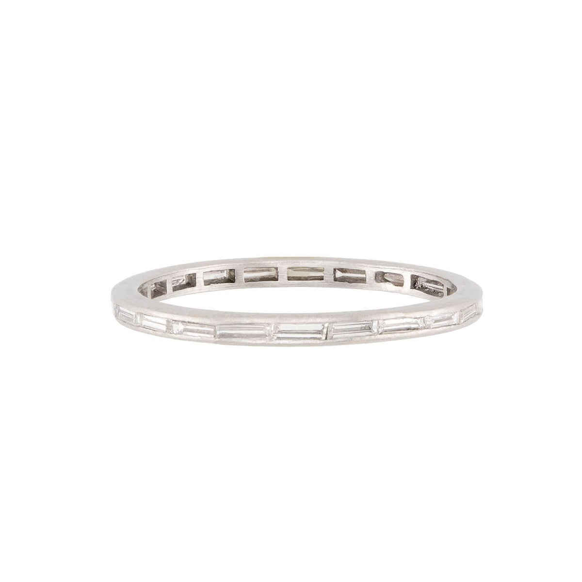 Estate Platinum Eternity Band