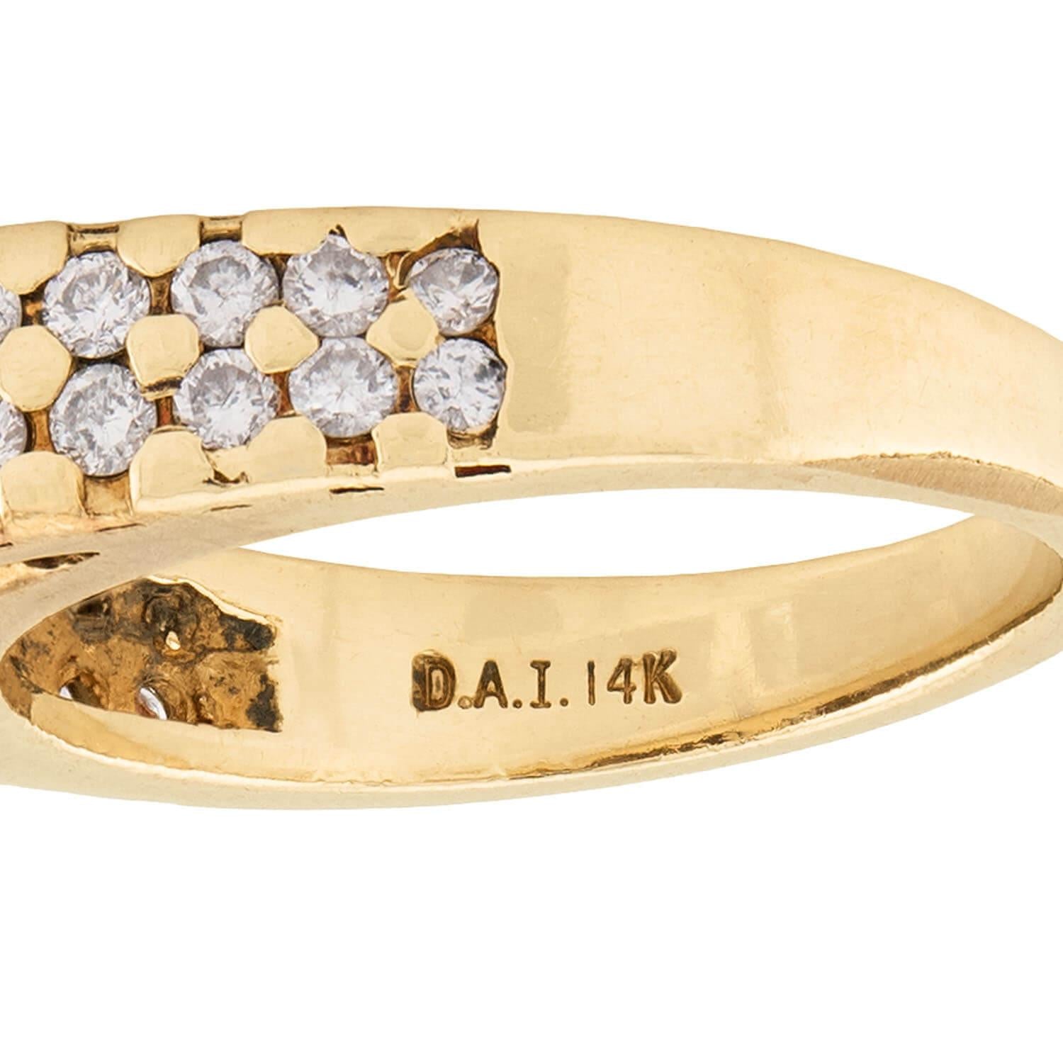 Estate 14k Diamond Ring