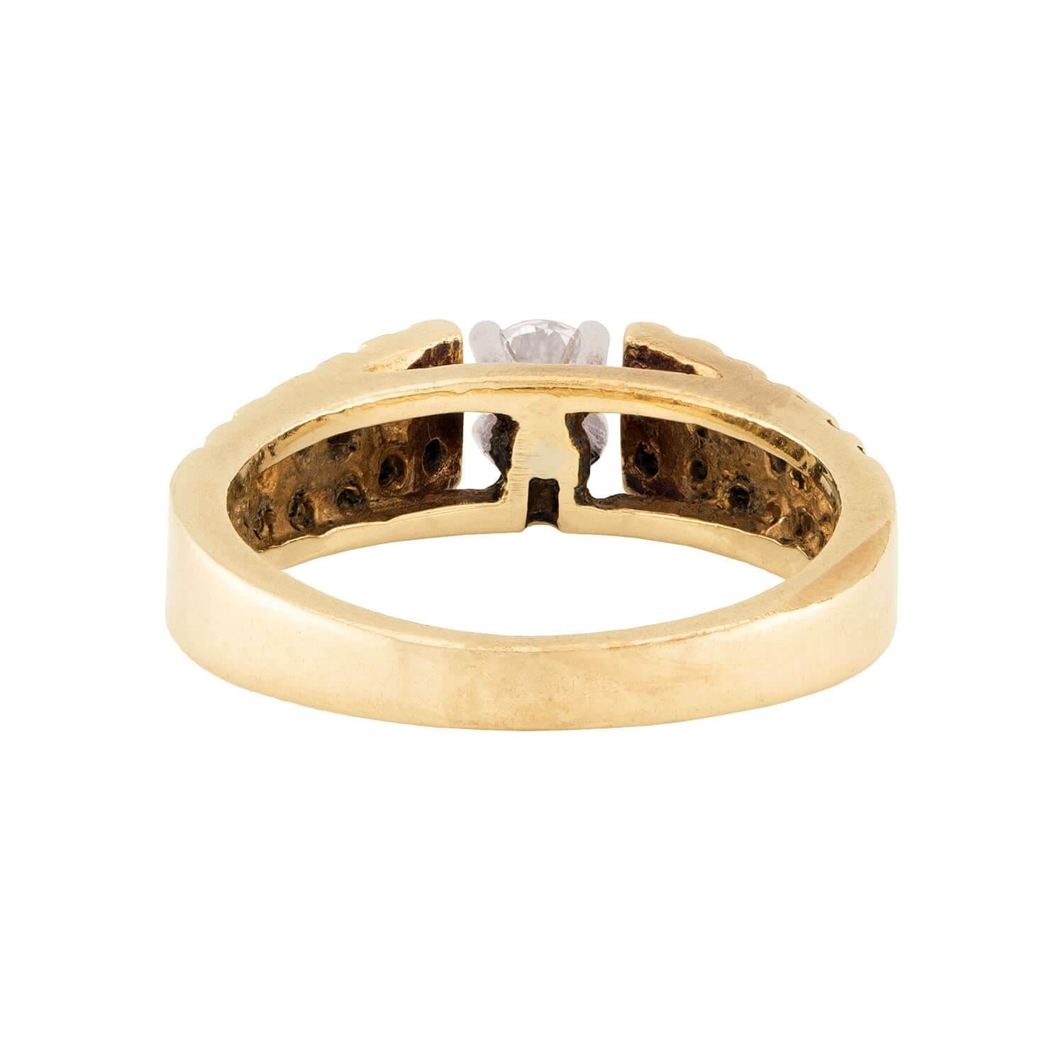 Estate 14k Diamond Ring