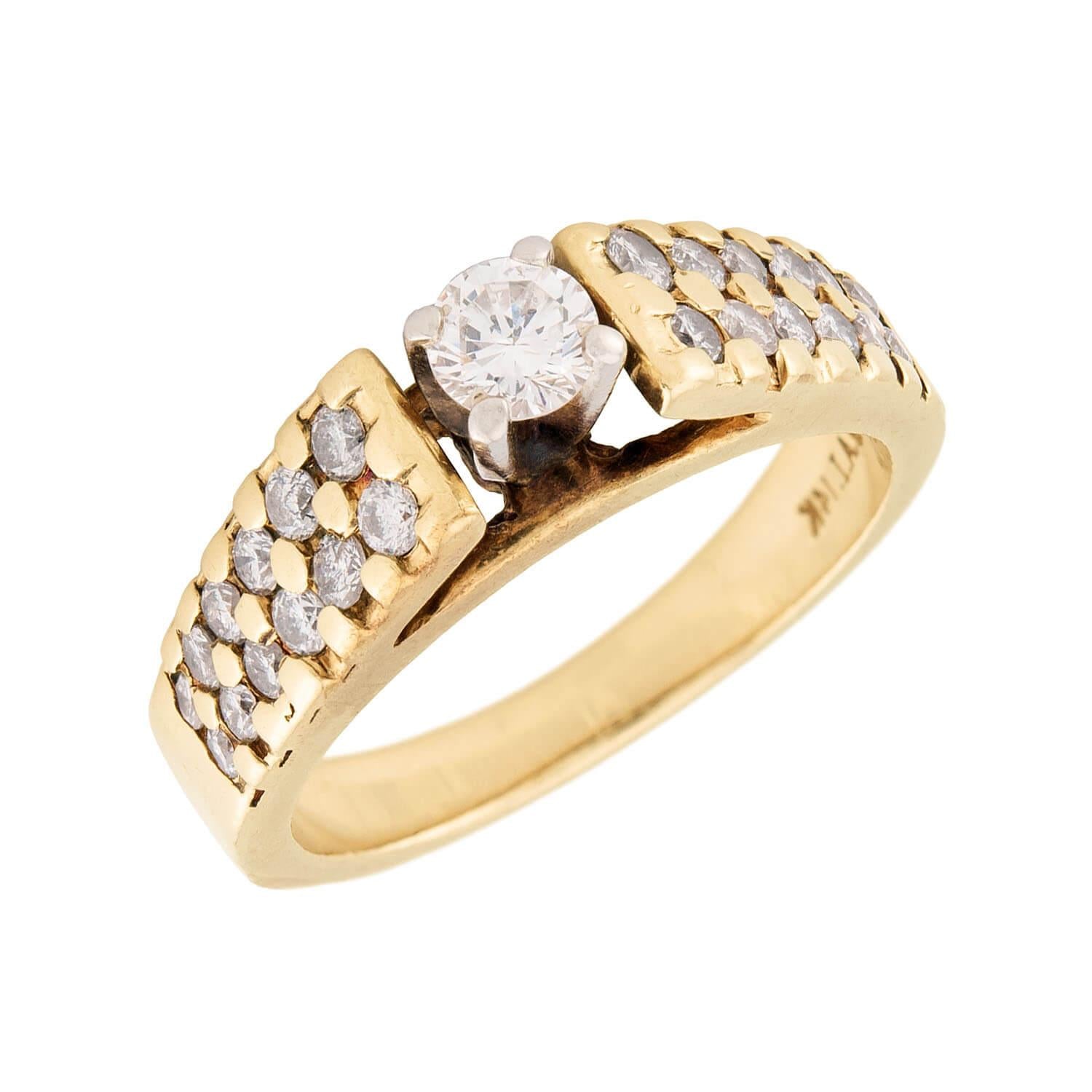 Estate 14k Diamond Ring