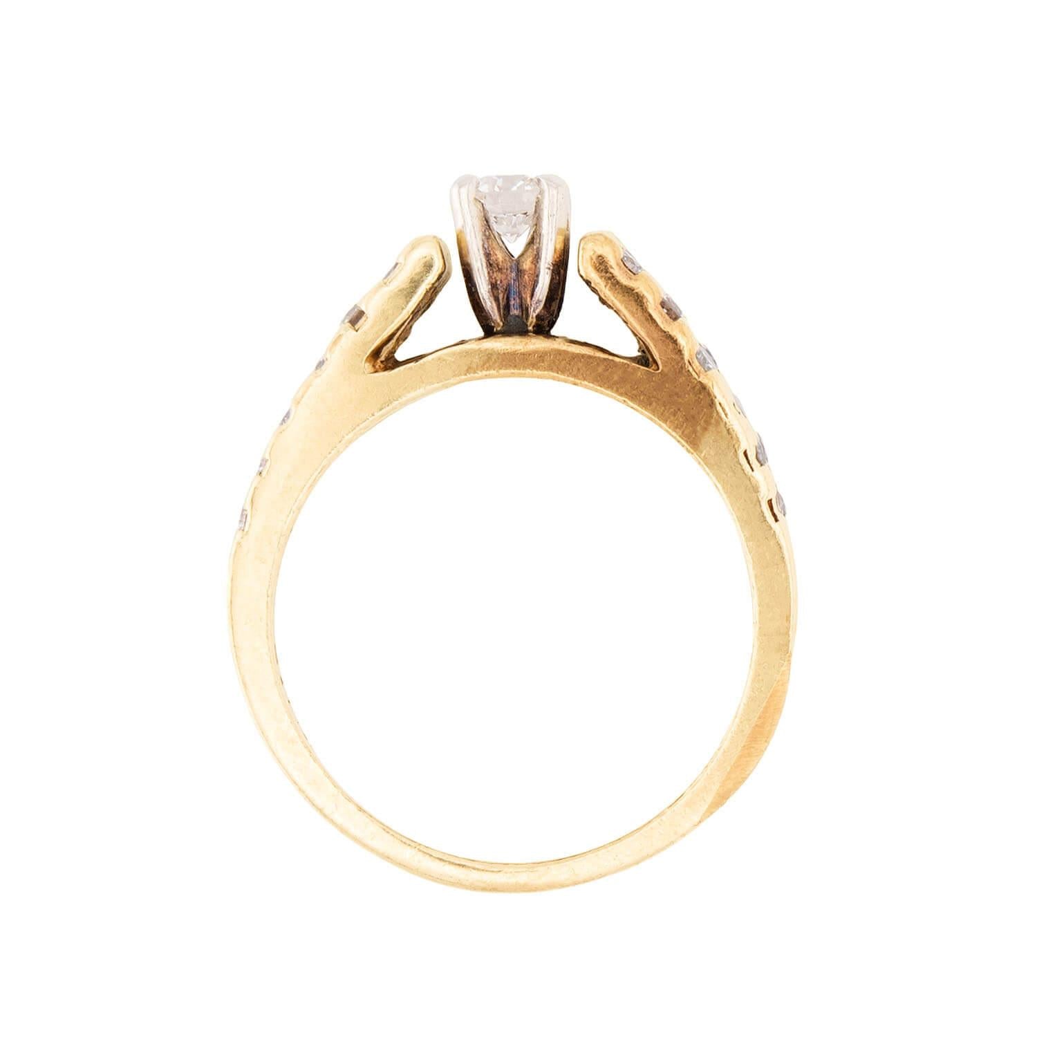 Estate 14k Diamond Ring