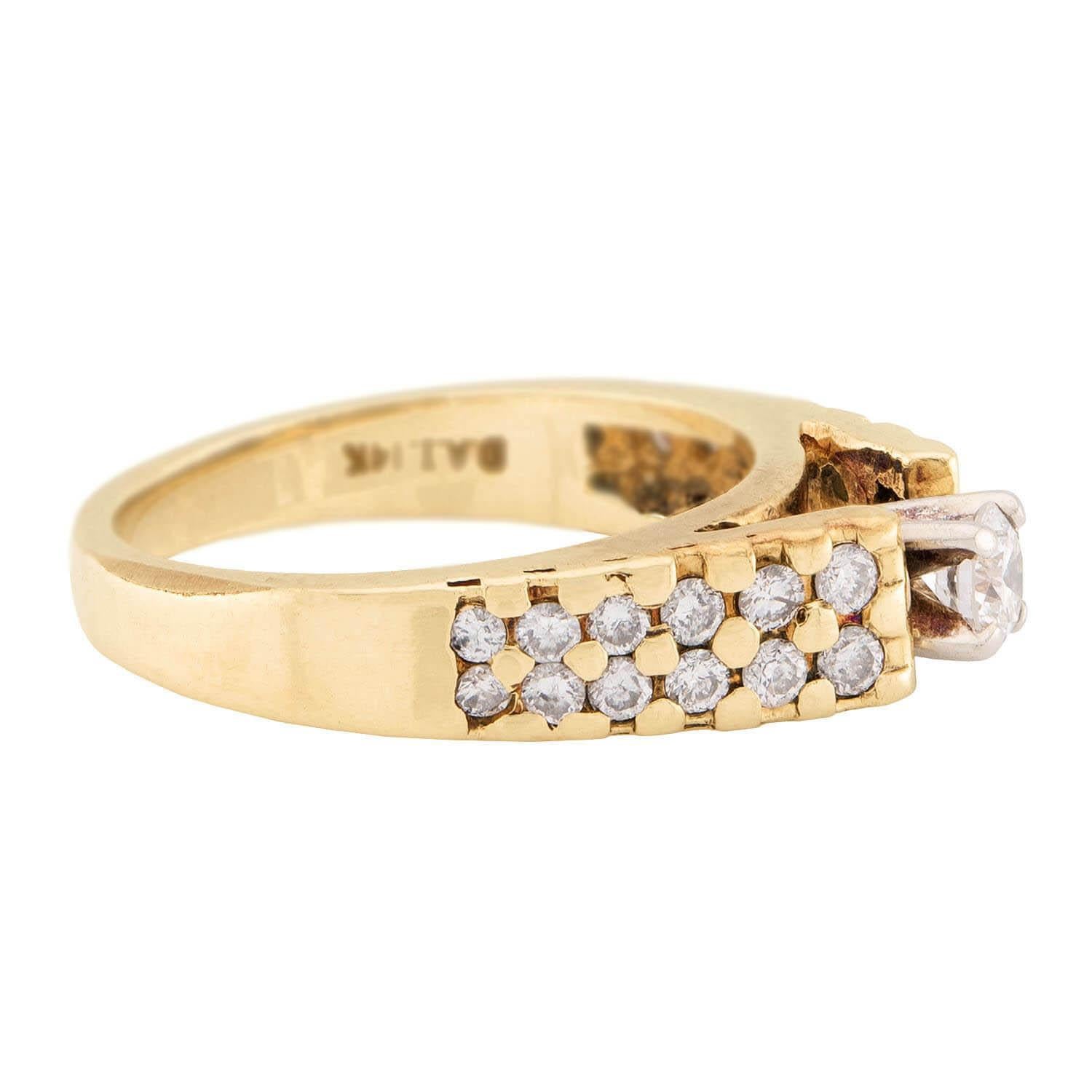 Estate 14k Diamond Ring